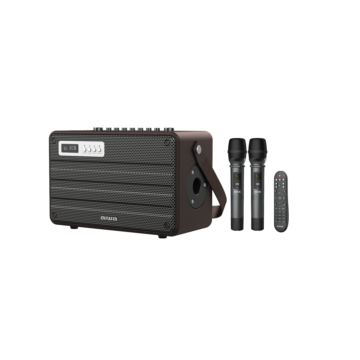 Aiwa MI-X420/BR Boxa portabila cu doua microfoane si telecomanda